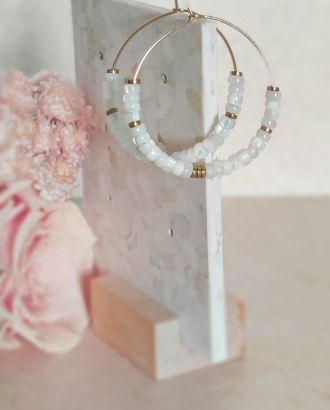 Collier Lou-Ann 10 B.O Fantaisie Soline nacre