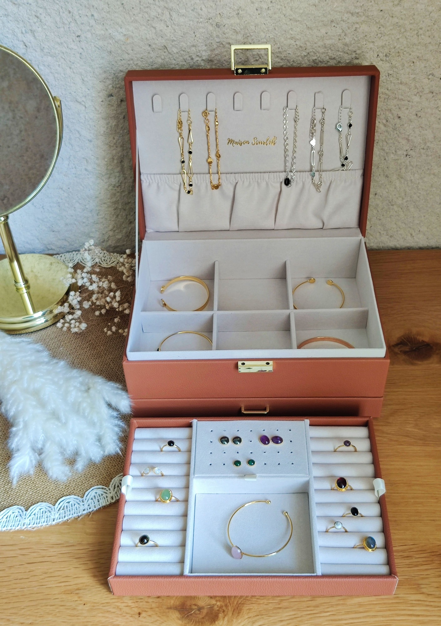 Boîtes à bijoux Denise 2 Boîtes à bijoux Denise – Image 2