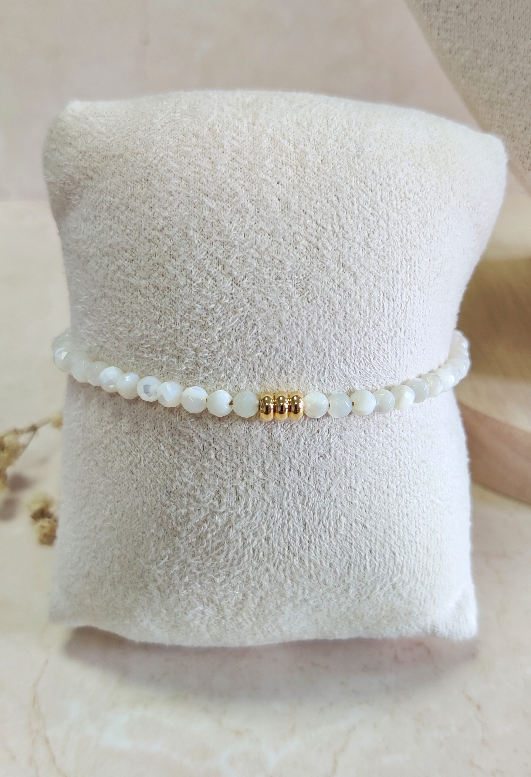 Bracelet chaîne Albane 1 Bracelet en nacre Albane