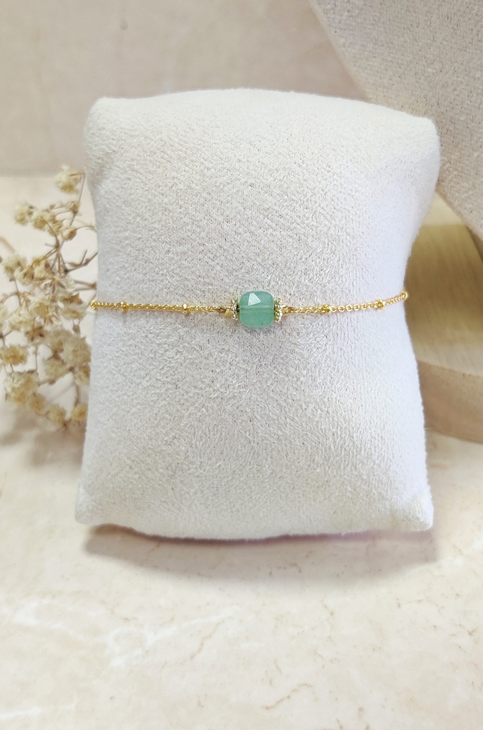 Bracelet Chaîne Lou 4 Bracelet Lou Aventurine