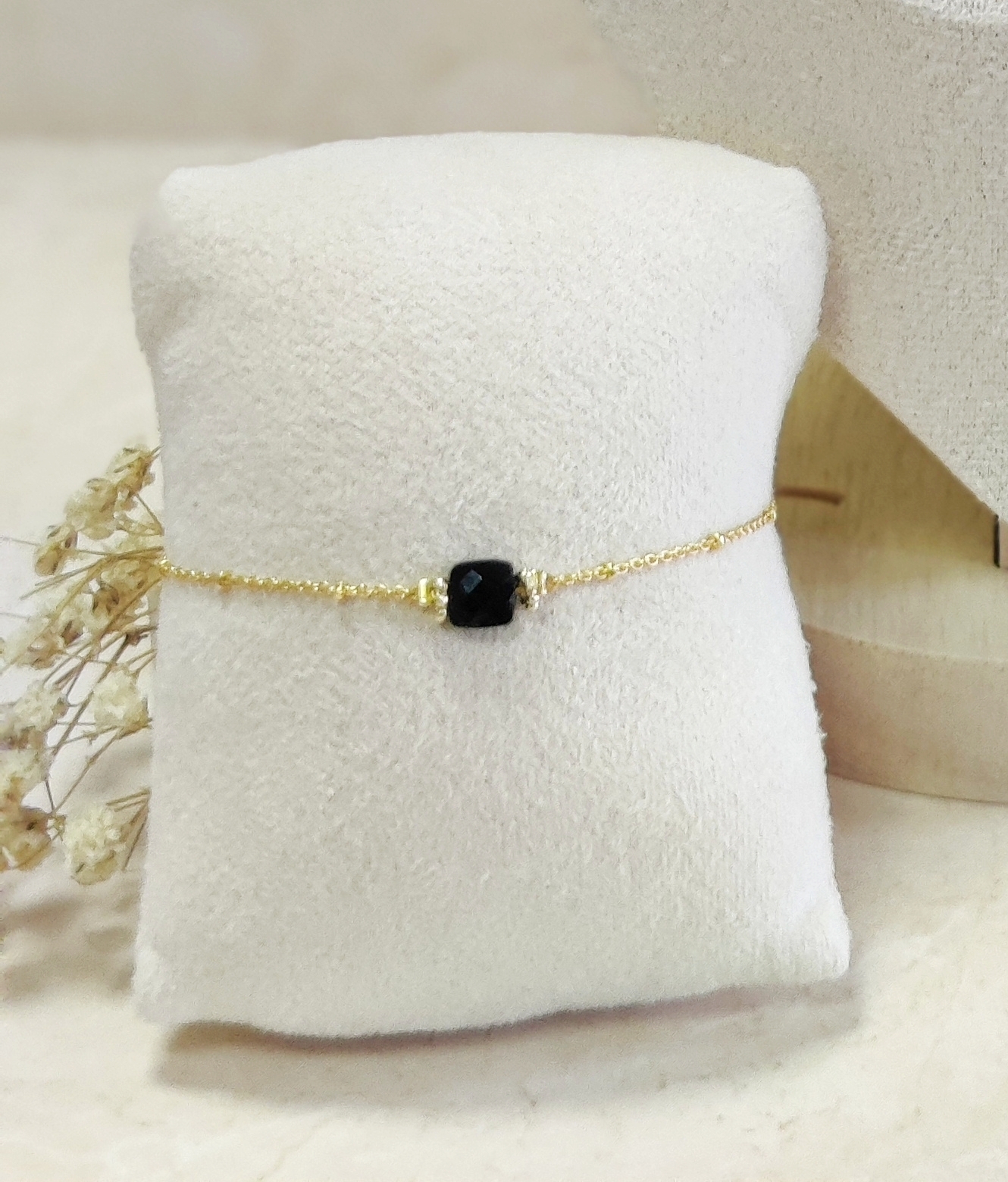 Bracelet Chaîne Lou 1 Bracelet Lou Onyx