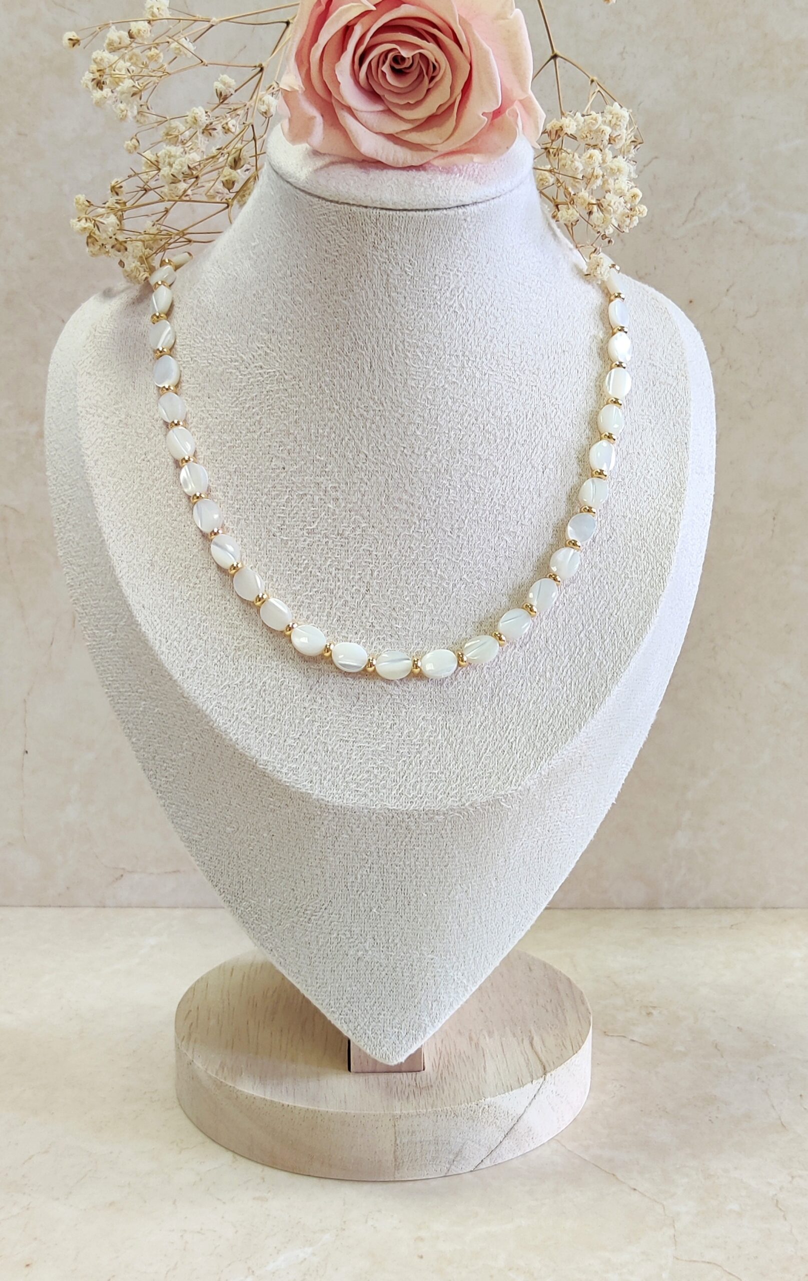 Collier Charlotte 1 Collier Charlotte Nacré