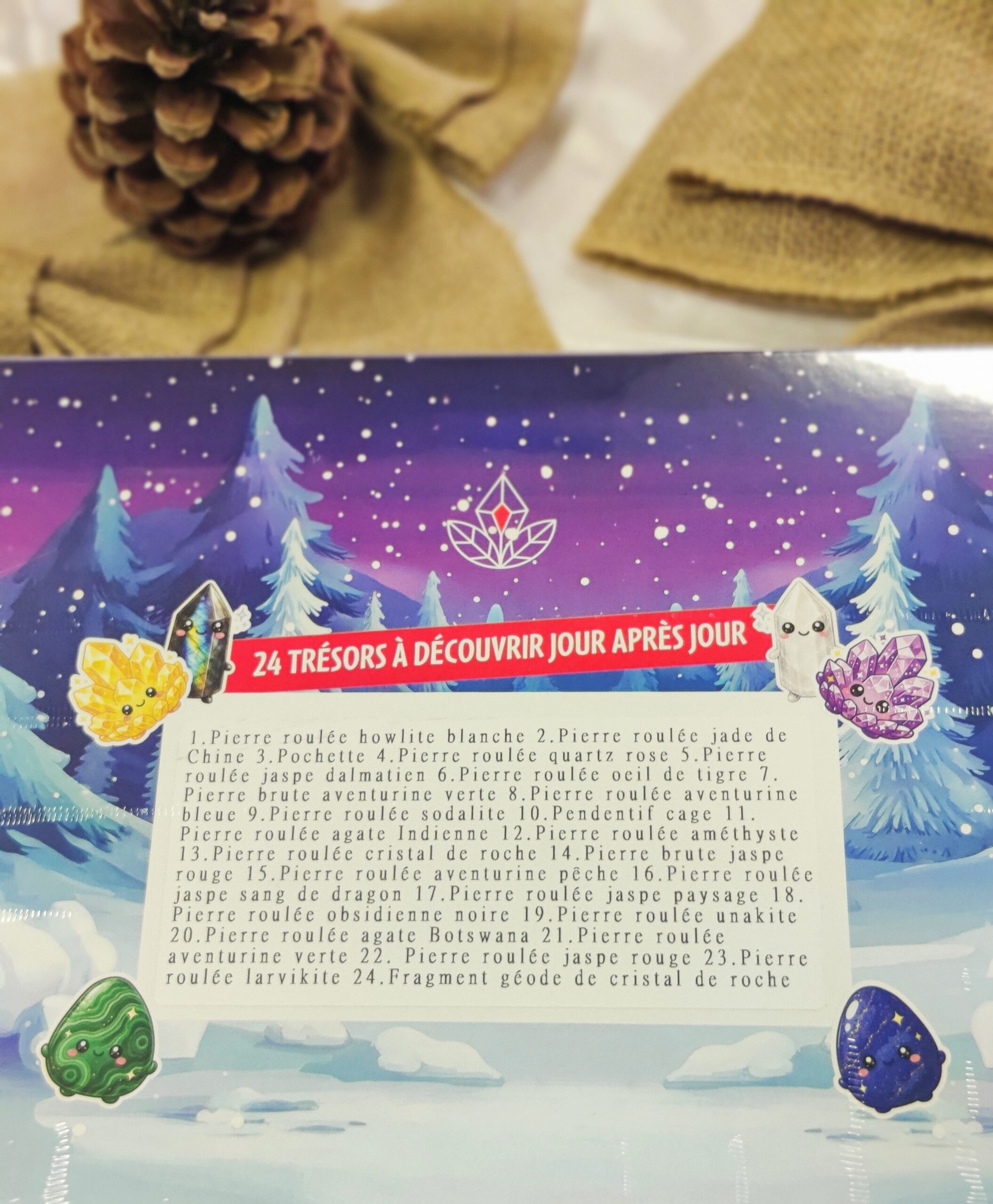 Mon premier calendrier de minéraux – Image 2