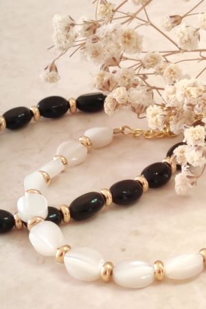Bague Iris 12 duo bracelets Charlotte Nacre et onyx scaled 7c11bedb